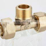 PEX PIPE FITTING MALE TEE