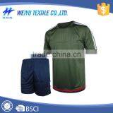 Fashion Customized Short Sleeve Cheap Soccer Jersey Set thumbnail-4