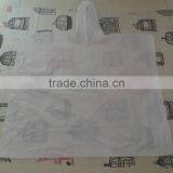 White Pvc Kid Rain Poncho With Rain Cap thumbnail-1