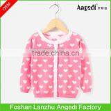 Original Design Children Clothing Girls Cardigan Brand Sweater Wool/cotton Knit Long-Sleeve Cardigan thumbnail-2