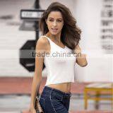 MAXNEGIO Tank Top Sexy Girl Sport Crop Top thumbnail-6