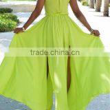 Zm50230b New Style Chiffon Women Dresses Europe Hot Sell Deep v Neck Lady Clothes thumbnail-6