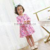 Little Girls Easter Bunny Pink Dress Baby Kids Long Sleeve Cute Rabbit Spring Dress thumbnail-2