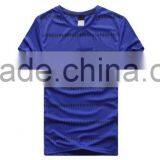 Summer Design Mens Custom Color Short Sleeve Basic T-shirt Polyester Wholesale thumbnail-5