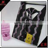 100% Polyester Wave Stripe Jean Vest for Boys thumbnail-3