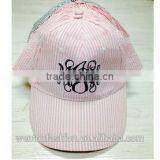 Hot Sale Personalised Fashionable Seersucker Baseball Cap thumbnail-4