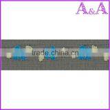 Golden Metallic Organza Ribbon thumbnail-2