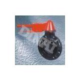 UPVC disc /PVC butterfly water Valve Wafer Connection Lever Handle 1(D32mm) ~ 6(D160mm)