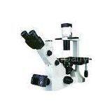 Compound Inverted Biological Microscope With Adjustable Mechanical Stage, Trinocular Head