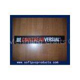 Promotion Gift Soft PVC Coasters / Plastic Beer Coaster Business Advertising Products