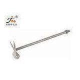 Manual Round Steel Paint Mixer Hand Tools With Galvanize Surface