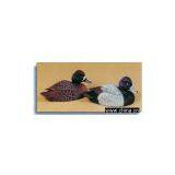 Decoys--Lesser Scaup Drake & Hen thumbnail-1