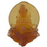 Liu li (Colored Glaze) Yellow Mammon