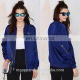 Latest Fashion Woman Jacket Custom Bomber Jacket for Women Wholesale thumbnail-1
