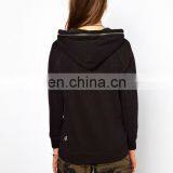 CHEFON Zipped Hood Slogan Print Cotton Fashion Hoodie CAH0038 thumbnail-3