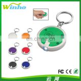 Winho customizable fashion circular led keychain