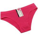 Yun Meng Ni Sexy Underwear Plain Colors Bikini Briefs Breathable Cotton Panties For Women thumbnail-2