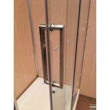 Shower Room Shower Enclosure Rectangle 2 Fixed Panels 1 Sliding Door thumbnail-4