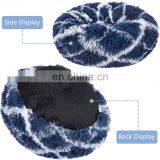 Donut Cat Bed Plush Faux Fur Dog Beds Cats Comfortable Warm Deep Sleep Calming Pet Bed thumbnail-6