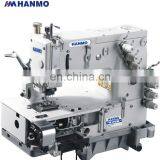 HM-1404PMD 4-needle Flat-bed Sewing Machine for With Metering for Attaching Elastic Band thumbnail-1