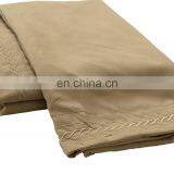 Solid Sheet Sets 100% Polyester Mattress Covers Light Coffee Flat Sheet Sets thumbnail-2
