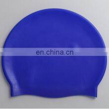 Manufacturers Direct Waterproof Elastic Silicone Swimming Cap Swimming Cap Solid Color Custom Icon thumbnail-1