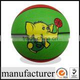 GY-S038 Rubber Basketball Manufacturer, Cartoon Printed Basketball for Kids Size 3 Small Basketball thumbnail-1