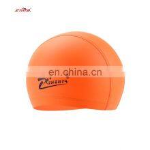 Custom Logo Cheap Swimming Cap PU Material Water Sports Swimming Cap Children's Swimming Cap thumbnail-5
