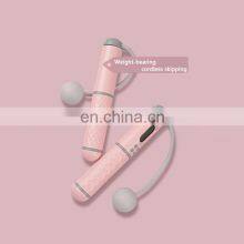 Outdoor Cordless Jump Rope 2 in 1 Adjustable Skipping Rope for Fitness Women thumbnail-2