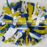 Plastic White, Yellwo and Blue 3 Colors Mix Pom Poms