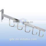 Metal Chrome Mesh Display Hook for Gridwall thumbnail-1