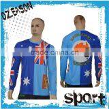 Australian Flag Long Sleeve Fishing Shirts,Cheap Custom Fishing Shirt thumbnail-1