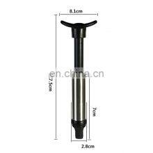 Personalized Black Mini Party Gift Bottle Cork Luxury Silicone Custom Wine Stopper thumbnail-5