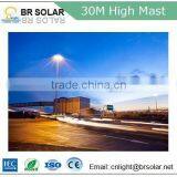 CE IEC ROHS FCC Certification Approved Waterproof High Mast Lighting With Rope Ascender