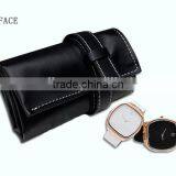 Wholesale Large Capacity Genuine Leather Watch Storage Bag Six Purse Travel Watch Bag Jewellery Pouch thumbnail-5