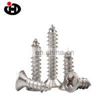 High Quality Flat Countersunk Head Self-tapping 1mm Screws Cross Recessed Wood Screws thumbnail-5