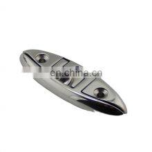 Custom 316 Stainless Steel Fold Down Yacht Accessories Cleat Tie thumbnail-1