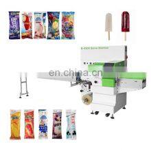Multifunction Lolly High Speed Cream Spoon Candy Pop Stick Semi Automatic Ice Pillow Bag Pack Machine thumbnail-1