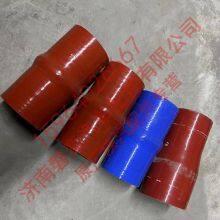 SHACMAN Heavy Truck Parts Delong Truck Accessories Original Factory Radiator Outlet Connection Rubber Tube TZ_ Silicone Rubber Tube DZ91259535201 thumbnail-3