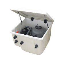 Inground Filter Piscina Products Swimming Pool Filter Inground Acrylic Fiberglass Filter With Smart Automatic Multiple Valve