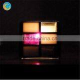 Copper Glass Material Candle Holders Decoration Square