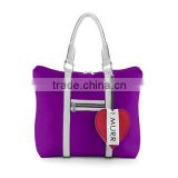 promotional Christmas gifts Tote Bag,Neoprene lady fashion bag Style and Women Gender fashion bag