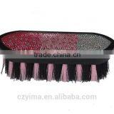 New! Bling Horse Dandy Brush/pink Gradient /rhinestone thumbnail-1