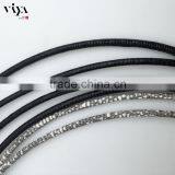 High Class Luxury Crocodile Leather Cord 100% Genuine Hot Sale for Men Leather Bracelet With Factory Wholesale Prices thumbnail-2