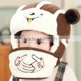 Fashion Brand New Multifunctional With Mouth-muffle Earflap Baby Winter Hats Caps thumbnail-4