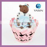 Four-leaf Clover Blessing Represented Laser Cupcake Wrapper thumbnail-1