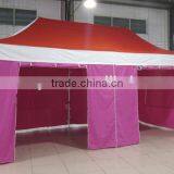 3m X6m Small Hexagon Folding Gazebo With Window and Door Walls thumbnail-3