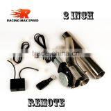 2 Inch Type y Stainless Steel Electric Exhaust Flexible Pipe With Remoter