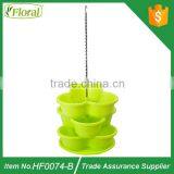 3 Tier Hanging Flowerpot thumbnail-1