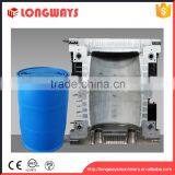 Plastic 220L 200L drum blow mould manufacturer / plastic chemical drum mold maker